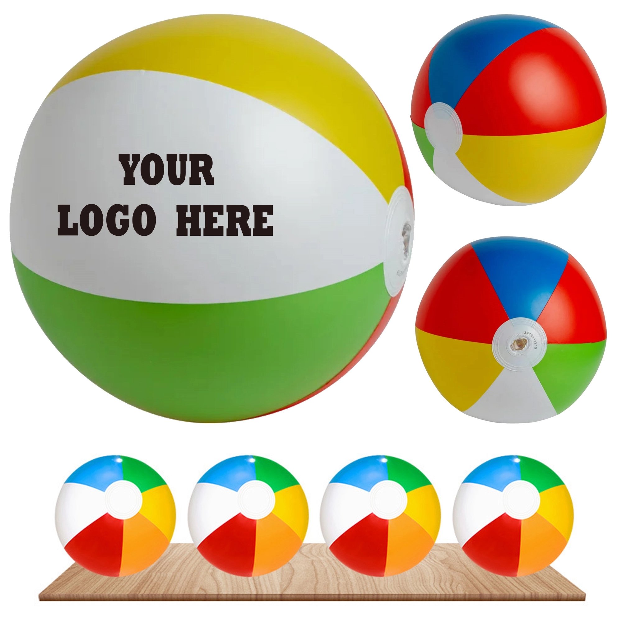 12" Inflatable Beach Ball 4
