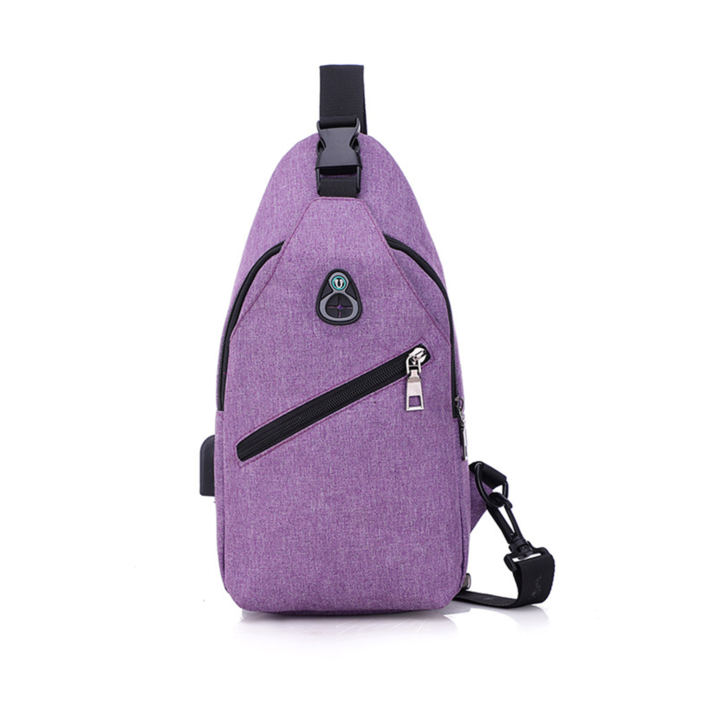 Outdoor Crossbody Bag with USB Charging Port 6