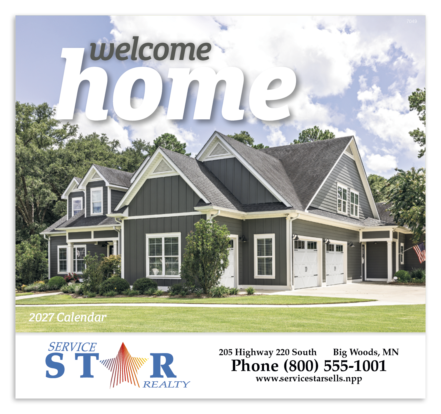 Good Value™ Welcome Home - Stapled Calendar 52