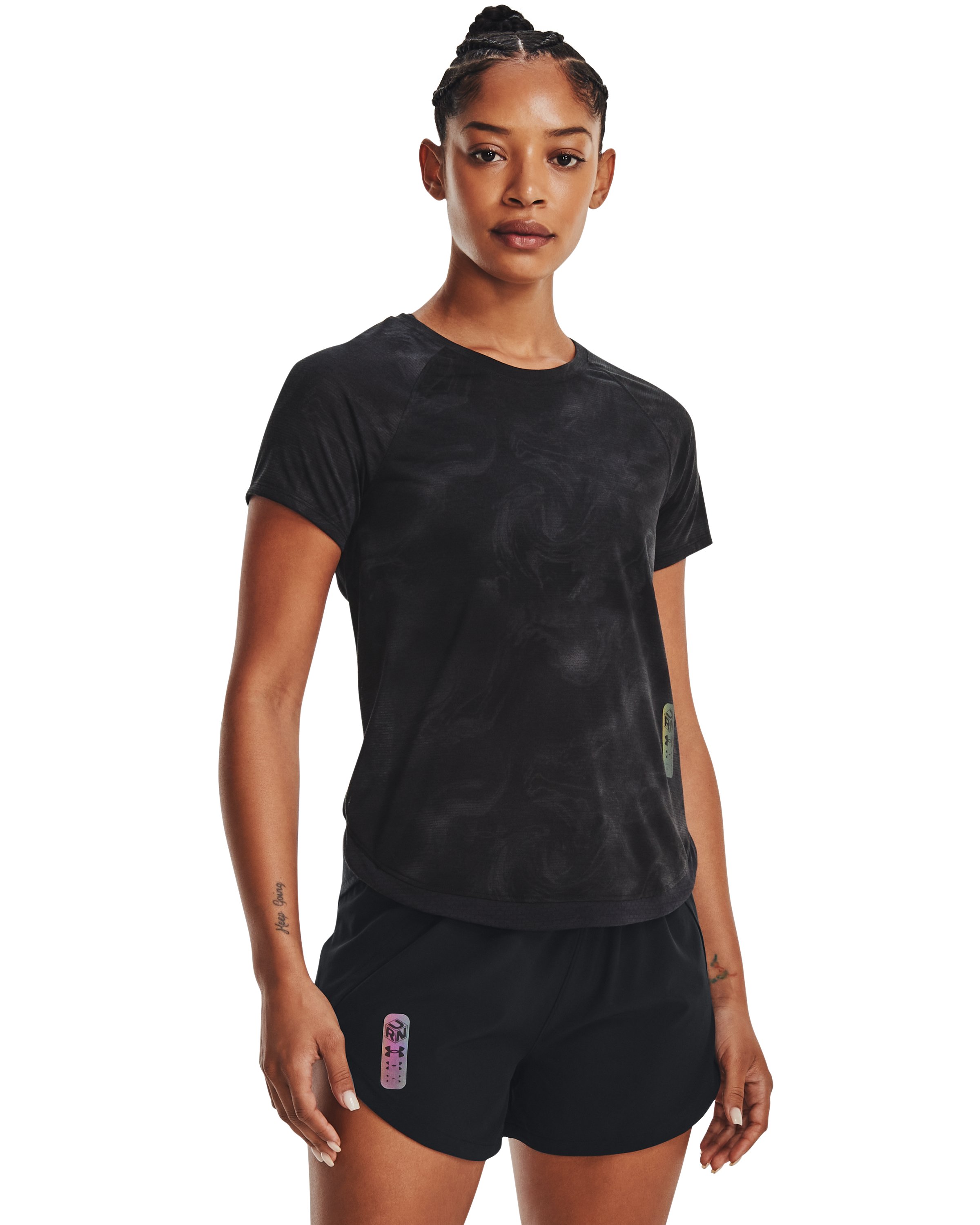 Women's UA Run Anywhere Streaker Short Sleeve  3