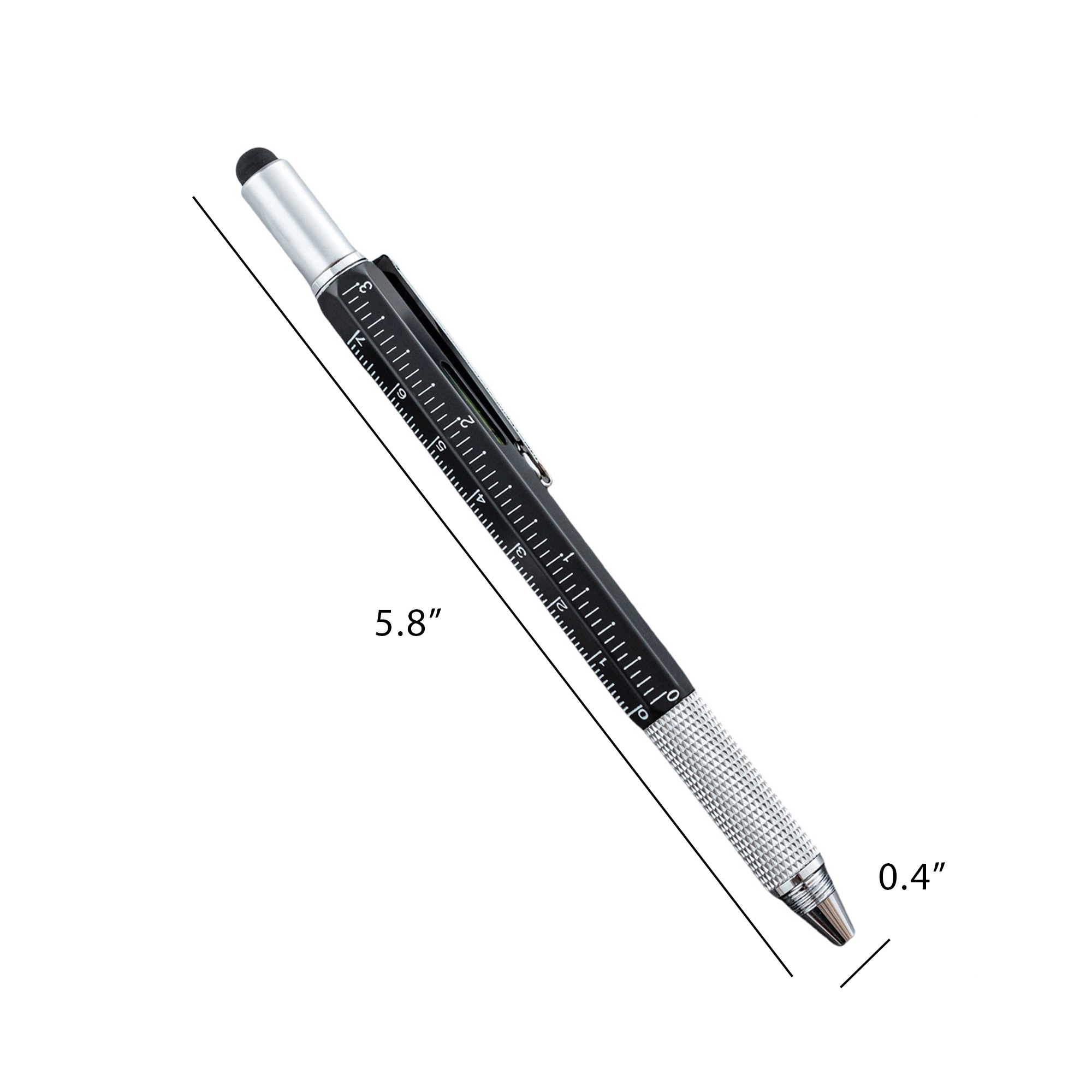 6 in 1 Multitool Pen with Ruler 2