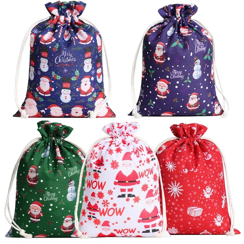 Drawstring Bundle Pocket Candy Bag 3