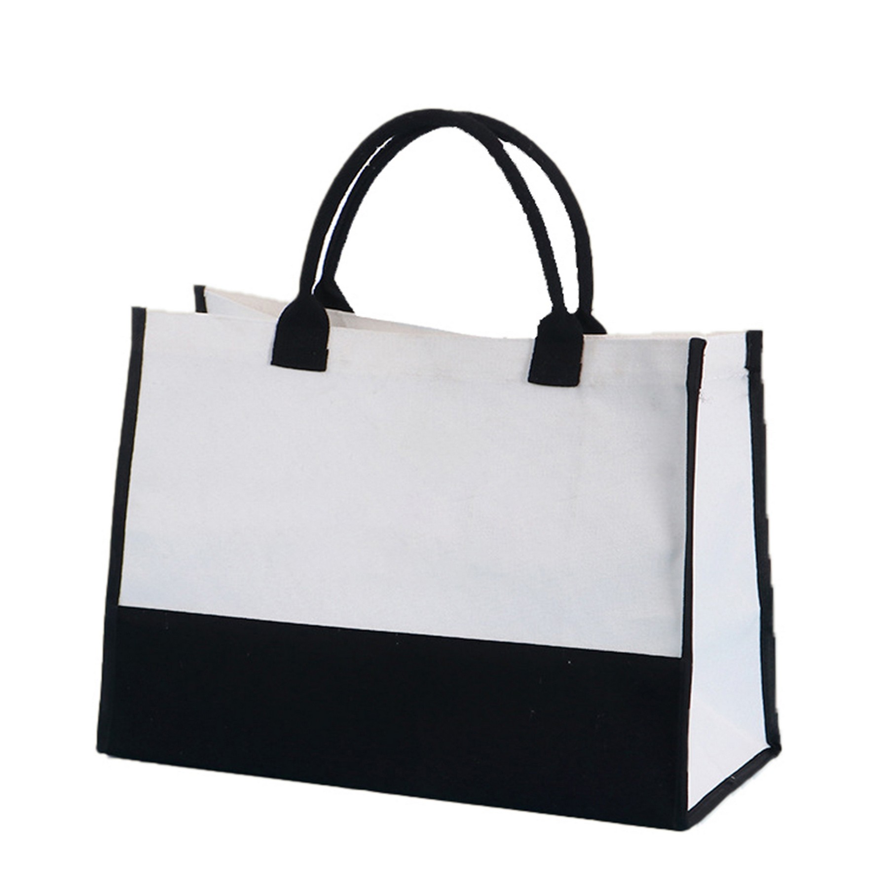 Portable Style Fashion Canvas Bag, custom tote bag with logo imprint 3