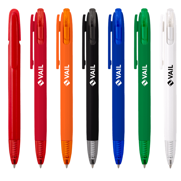 Eclipse Recycled Ballpoint with Transparent Plunger