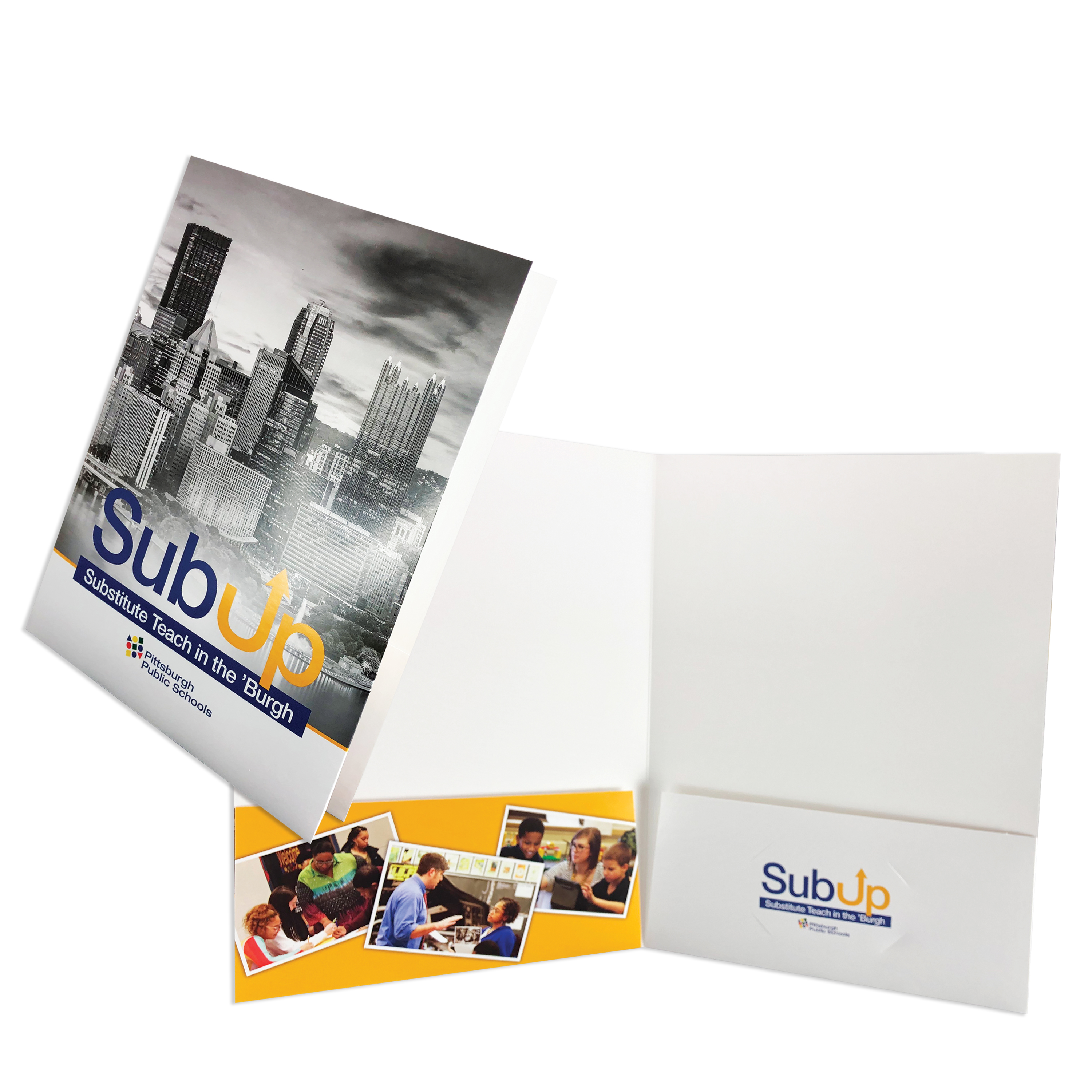 Large Presentation Folders Printed Full Color 13