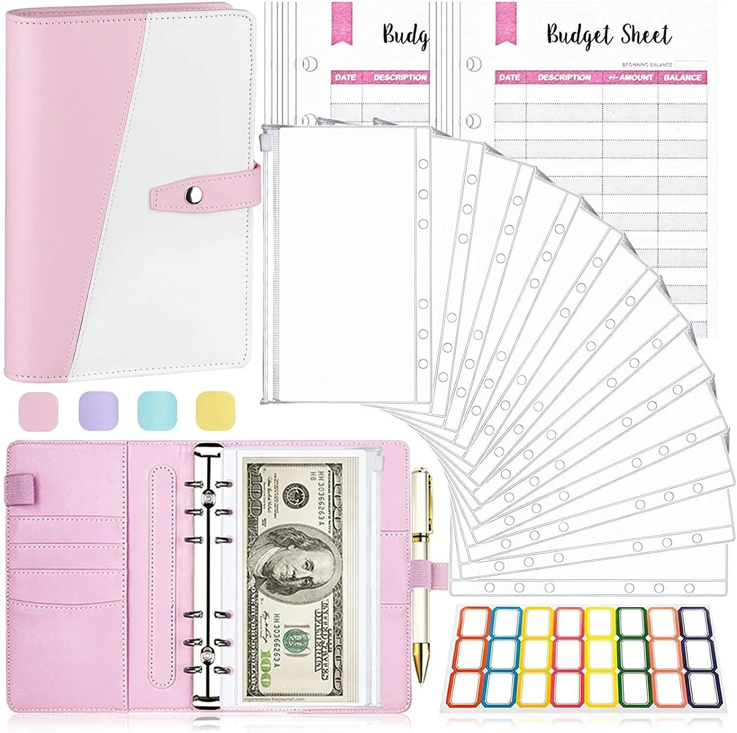 Savings Binder Money Organizer 4