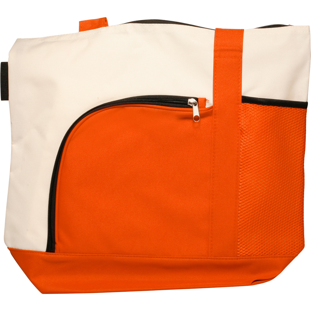 Zipper Polyester Tote Bags 24