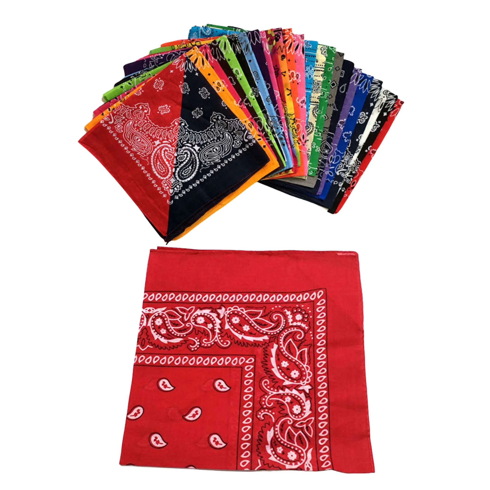 Cotton Square Scarf Bandana 2