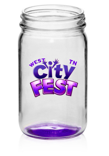 8 oz. Small Color Mason Jars 4