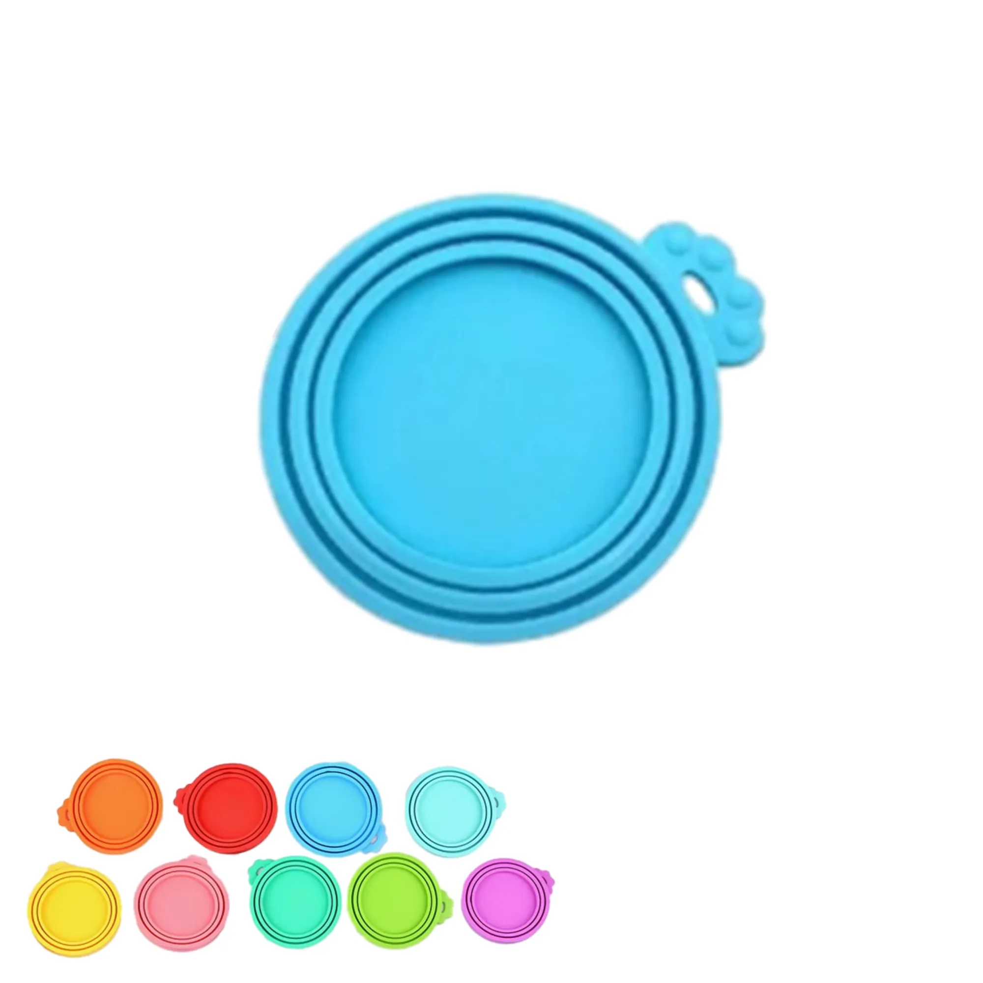 Pet Food Cover Silicone Can Lids 2