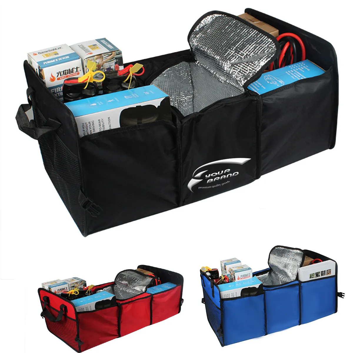 Multifunctional large capacity Retractable Bag Car Organizer 9