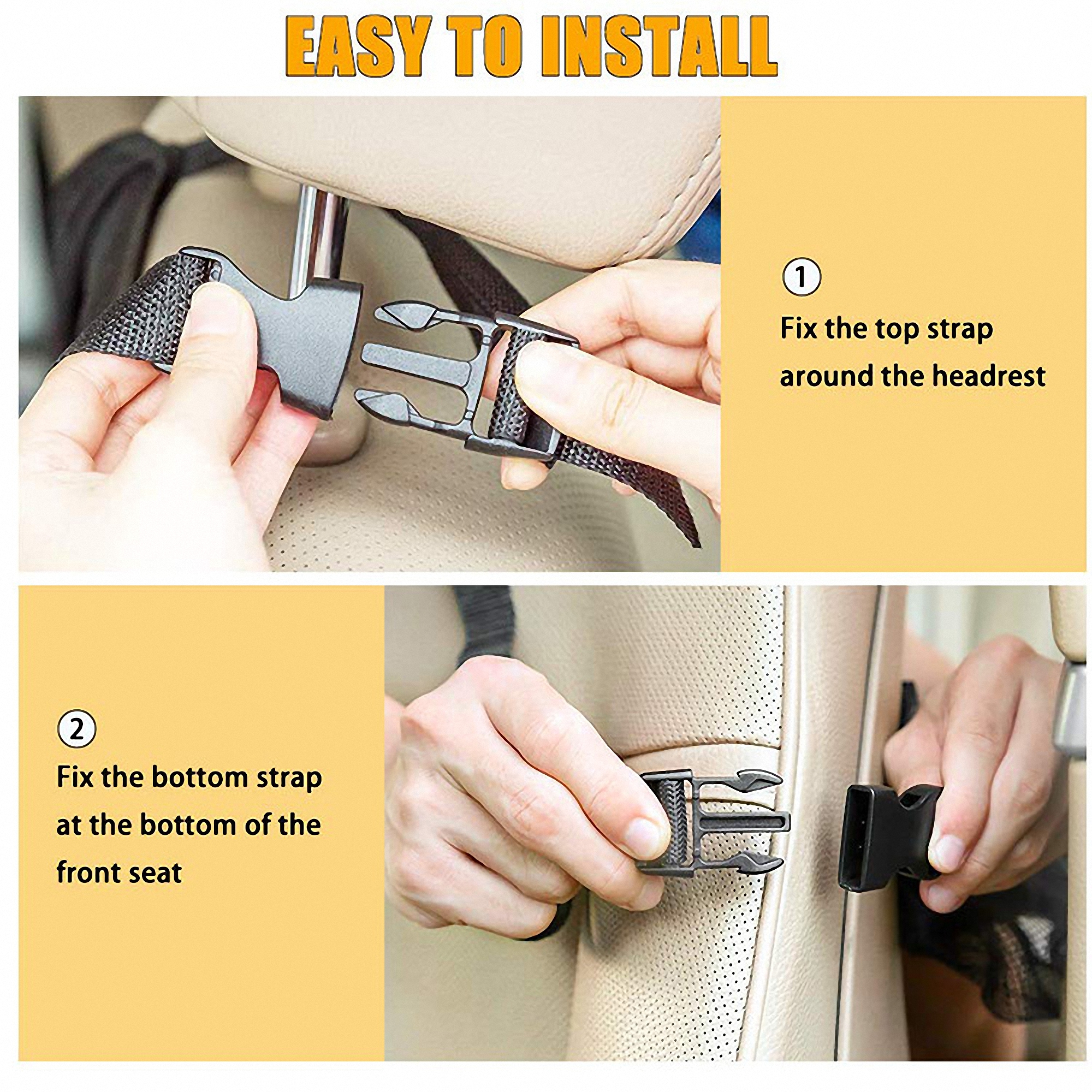 Back Seat Car Organizer Storage Bag 3
