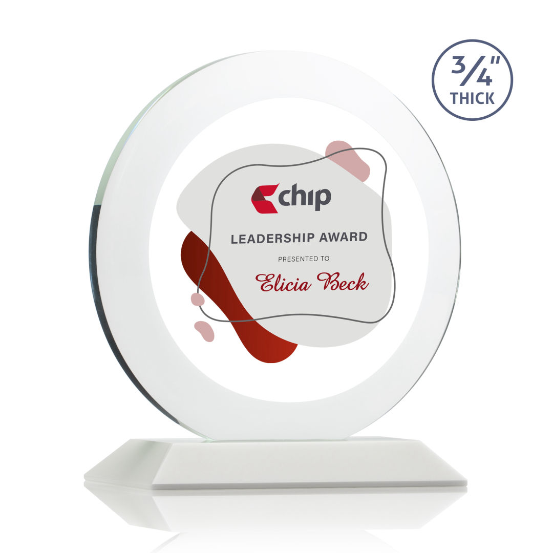 Gibralter VividPrint™ Award - White 3