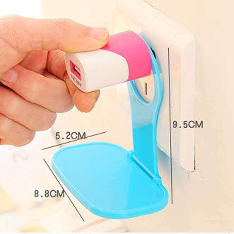 Folding Wall Charging Mobile Phone Holder Stand Cradle 1