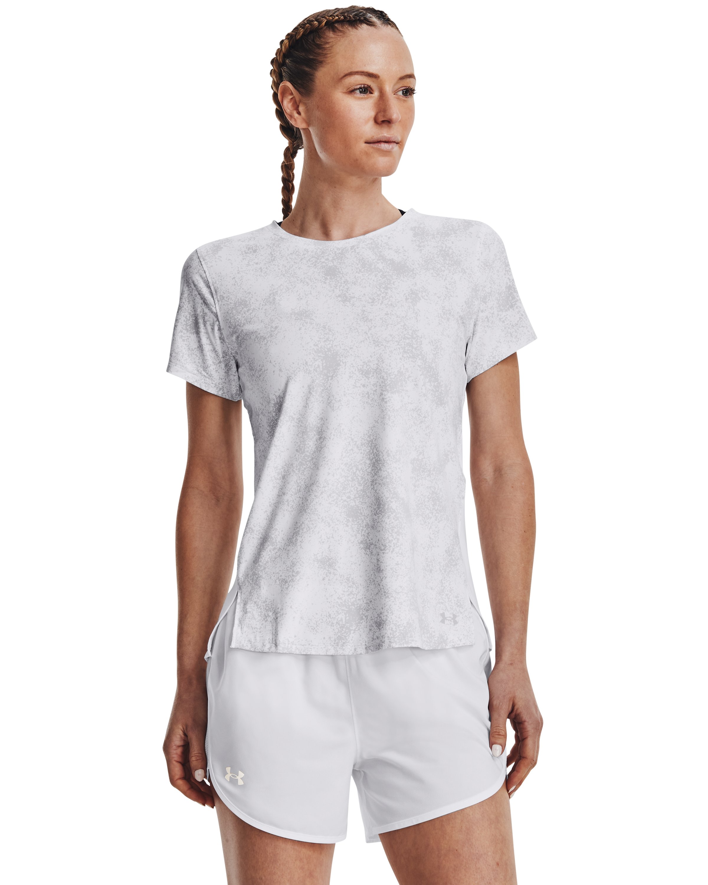 Women's UA Iso-Chill Run Short Sleeve  2