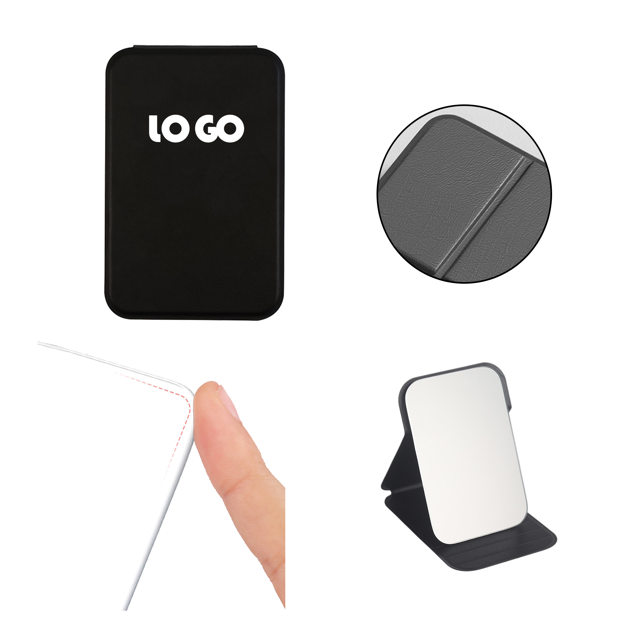 Folding Portable Makeup Mirror 2