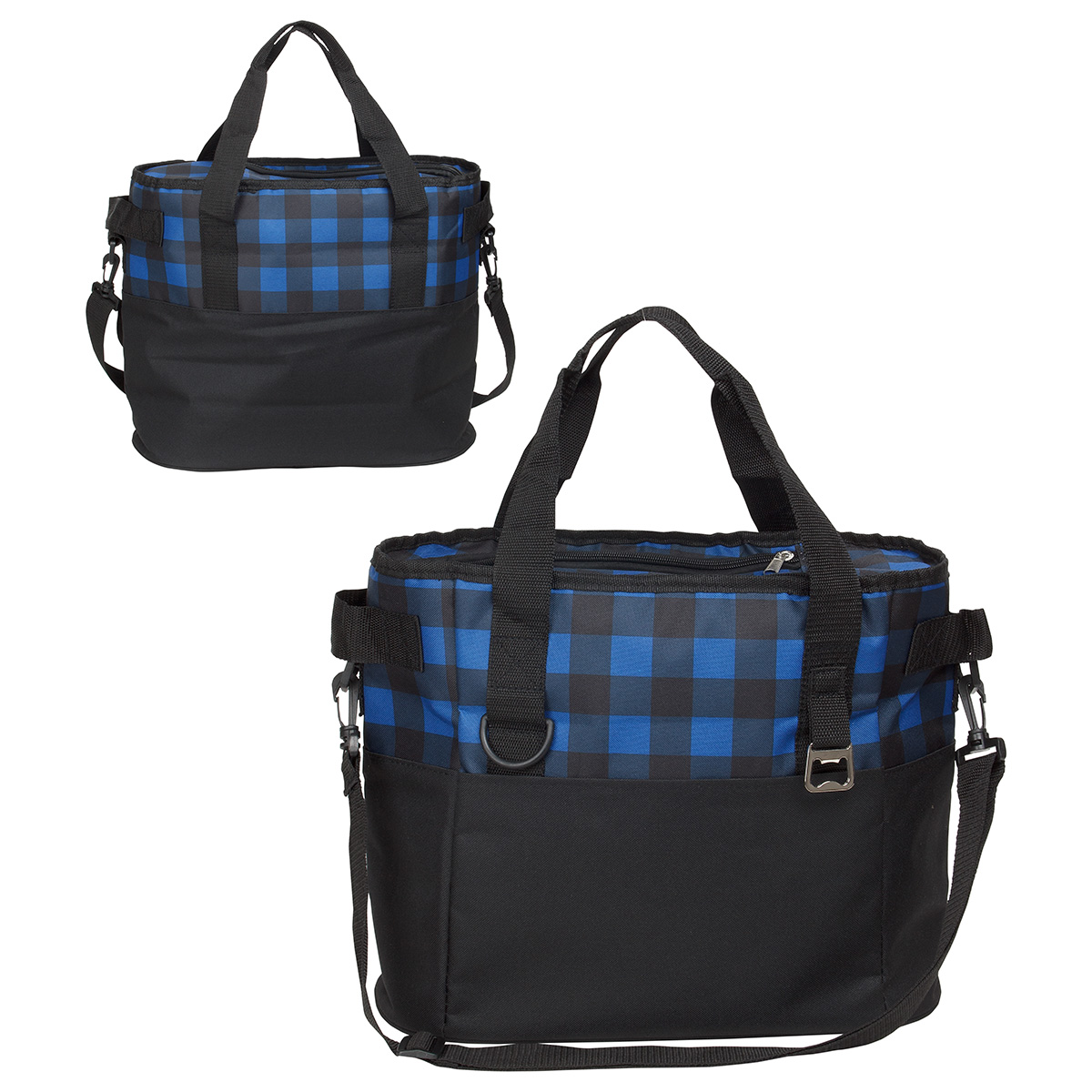 Plaid Insulated Cooler Bag 33