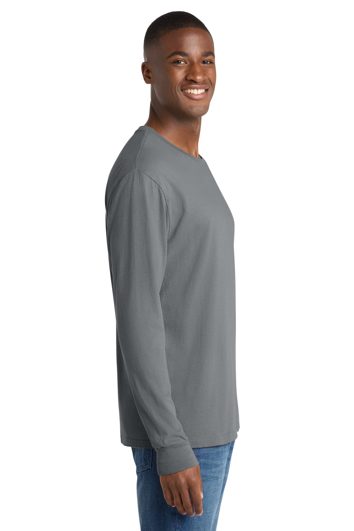 Port & Co Beach Wash Garment-Dyed Long Sleeve Tee PC099LS 30