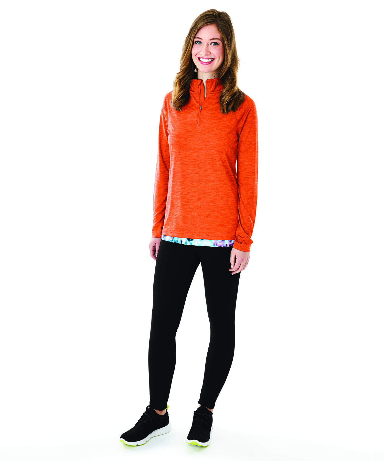 Women's Space Dye Performance Pullover 42