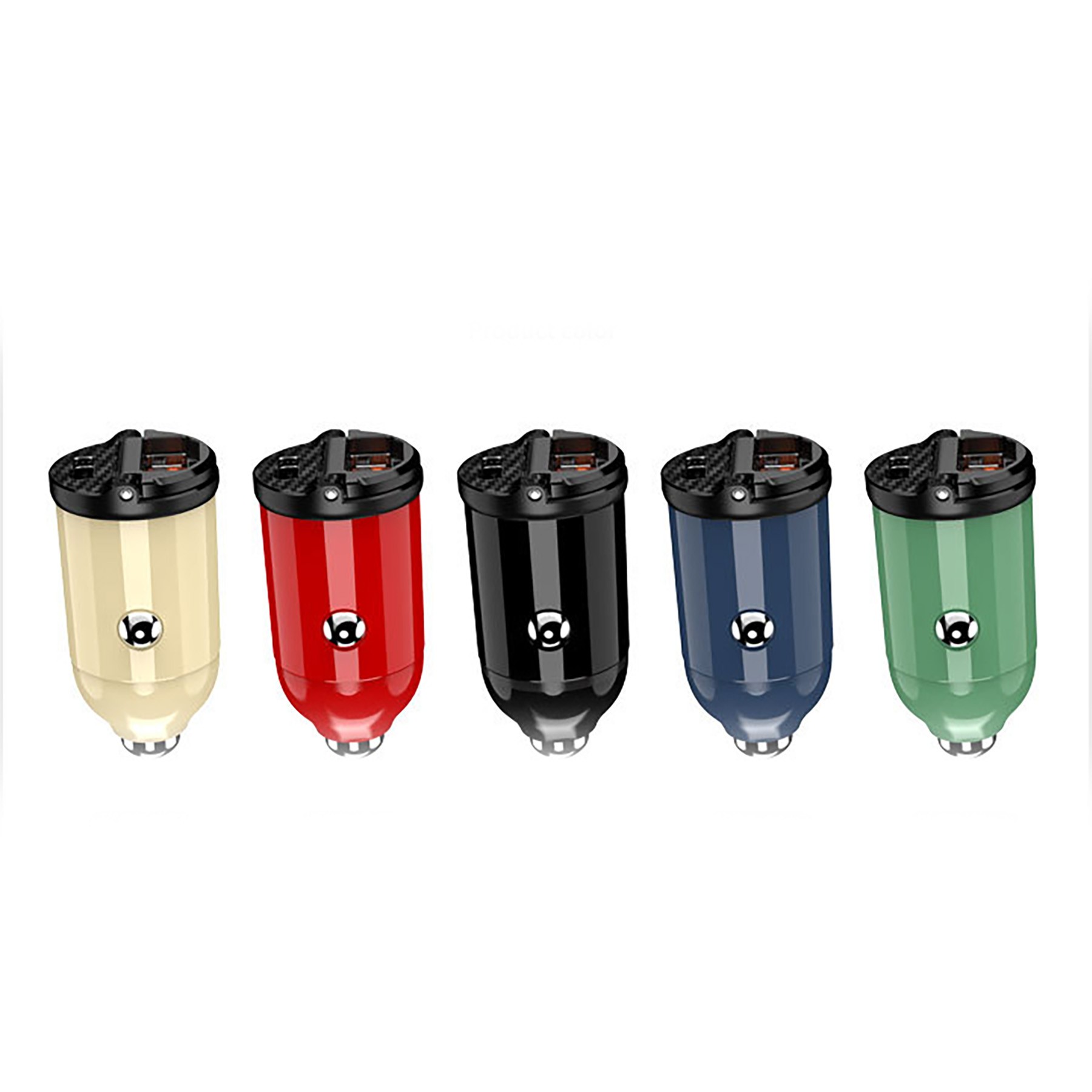Mini 2 Port Car Charger 30W 4