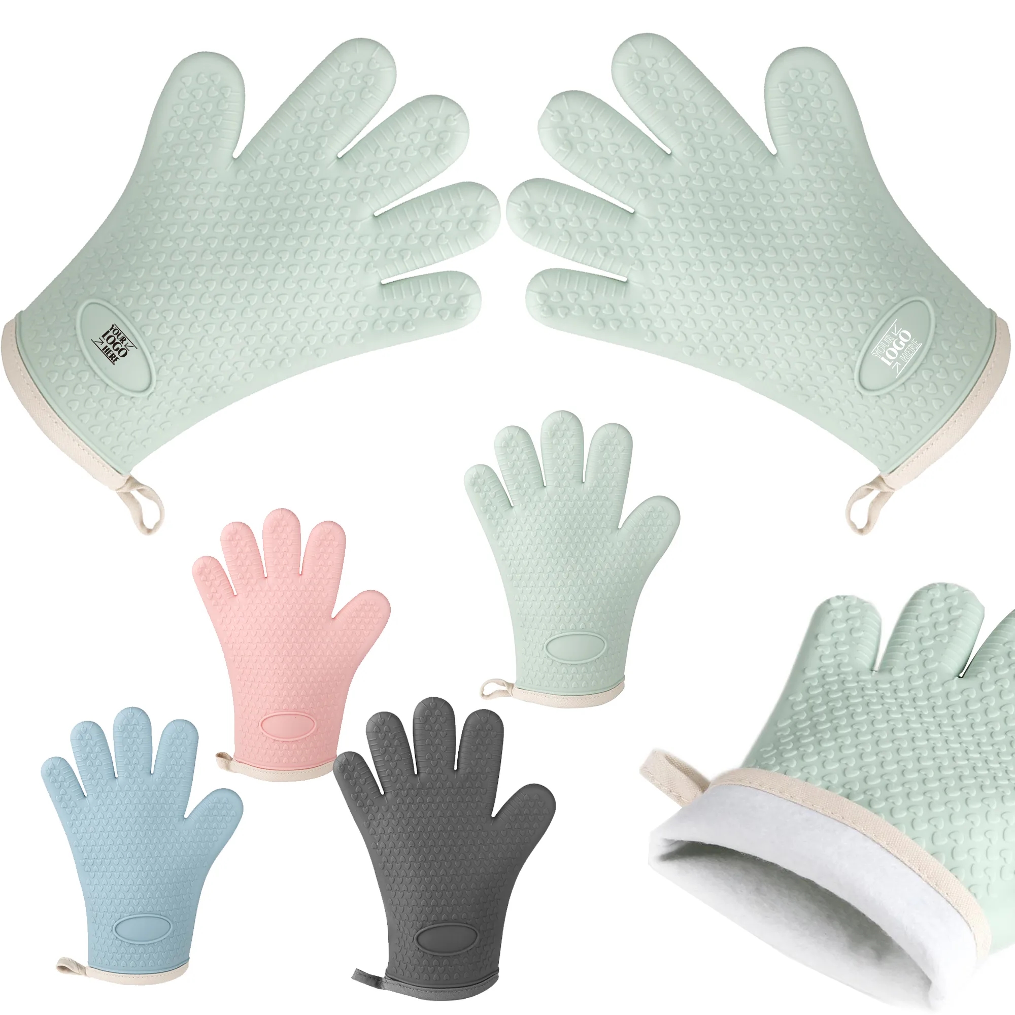 Silicone Oven Mitts
