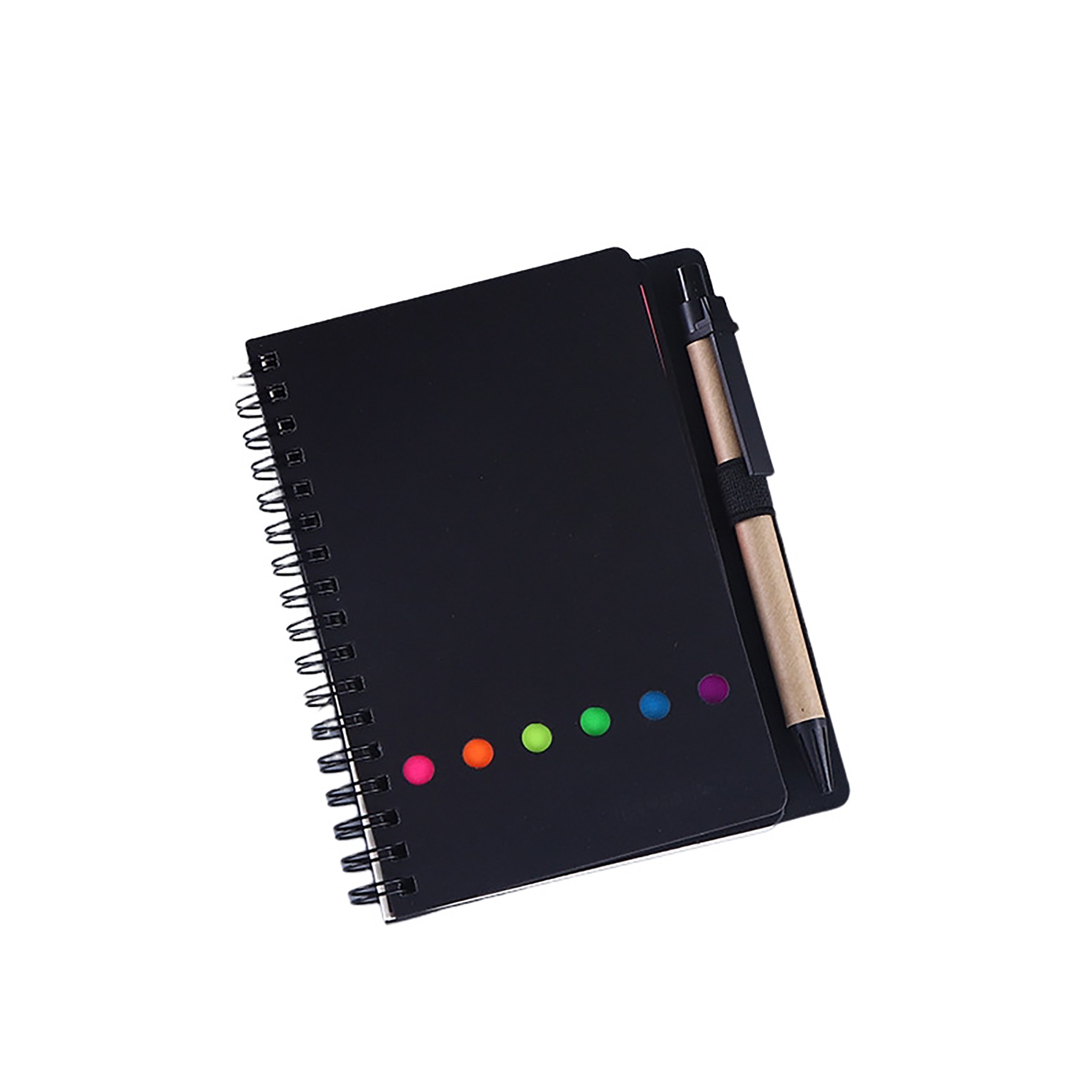 Spiral Notebook Notepad With Pen 2