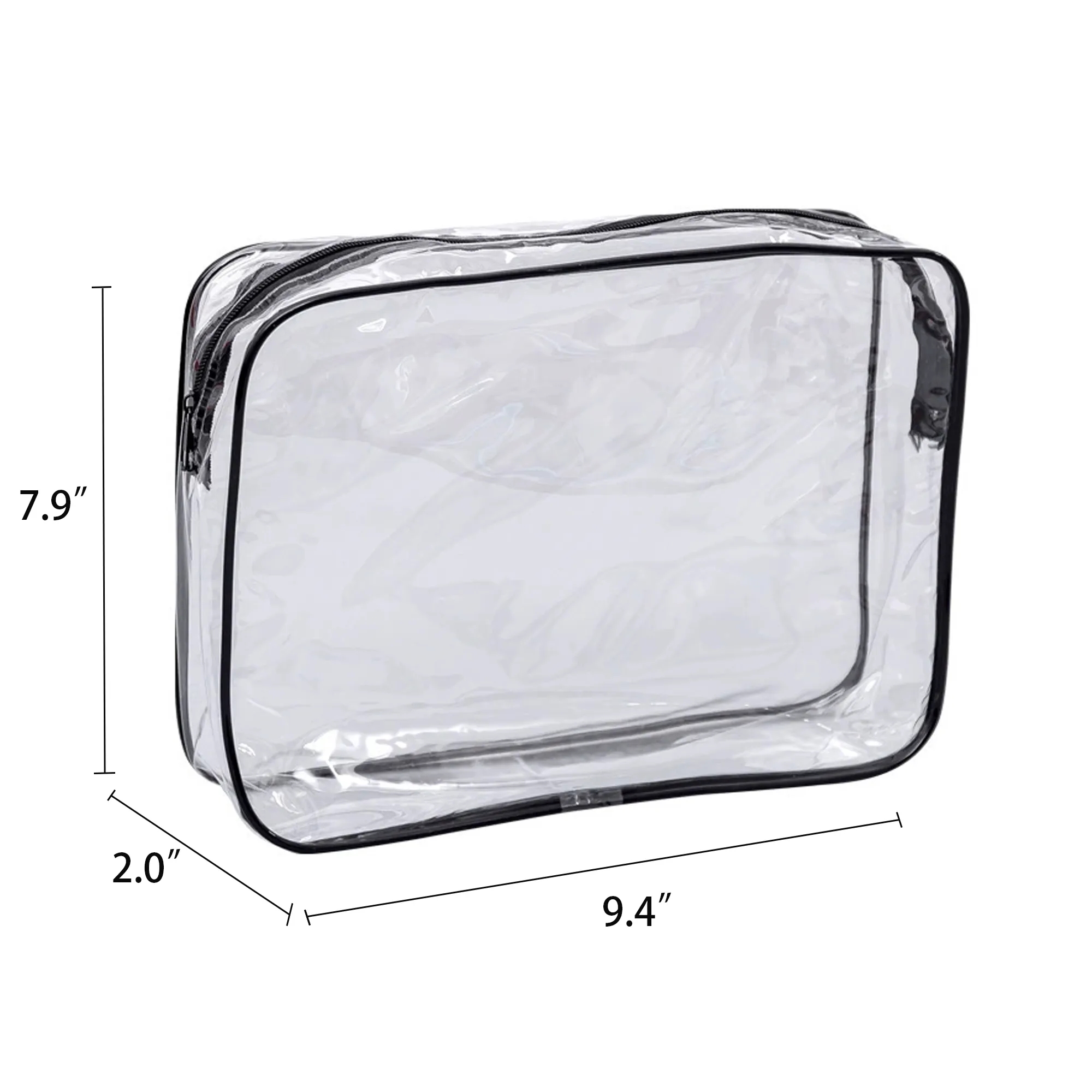 Travel Transparent Bag Set of Three 3