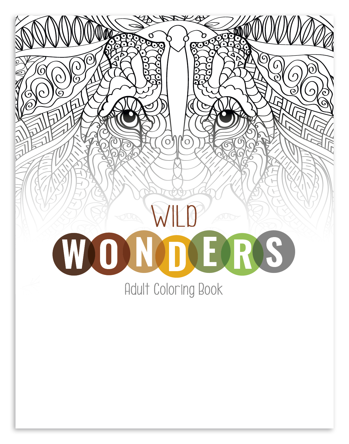 Good Value™ Wild Wonders Adult Coloring Book 5