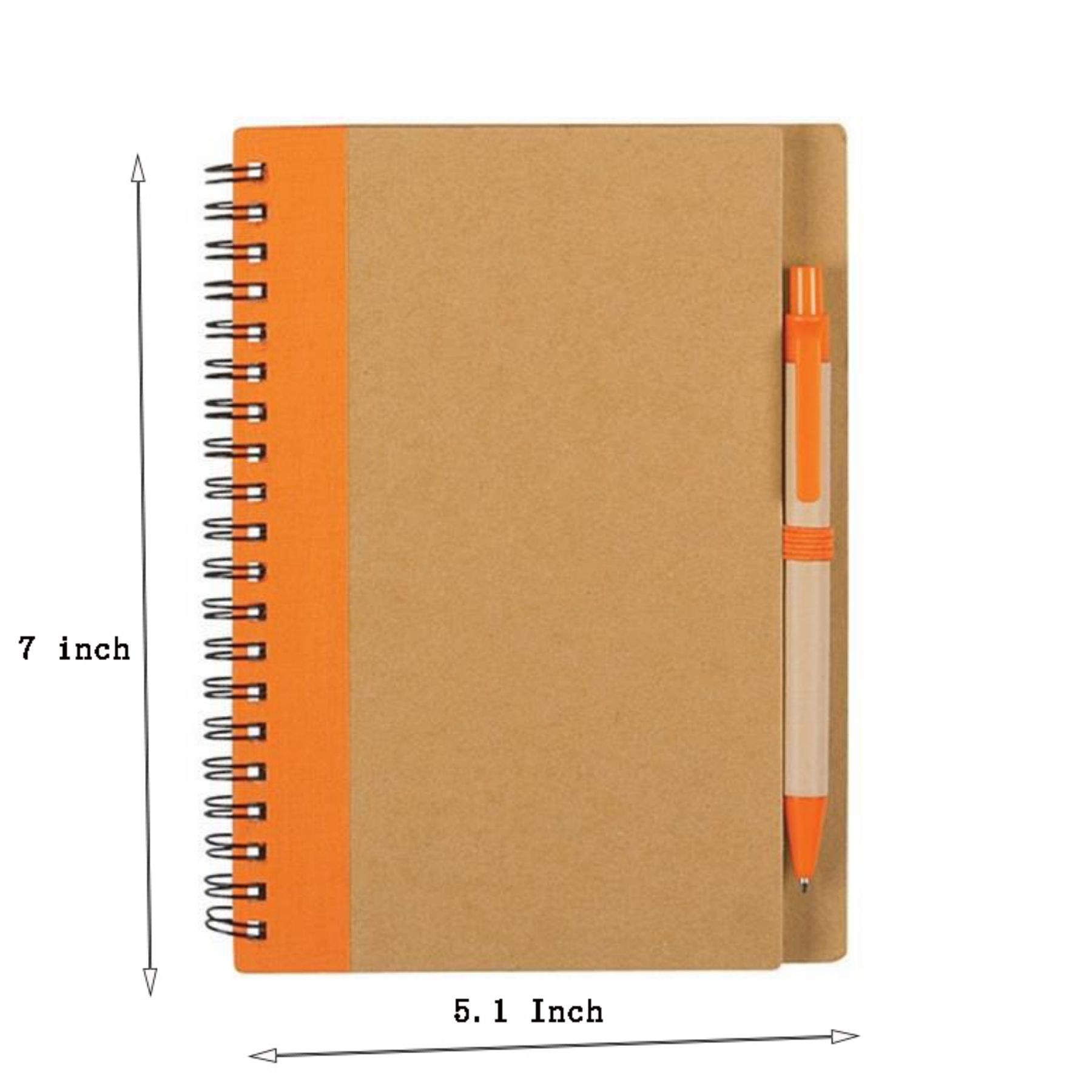 Spiral Notebook and Pen 2