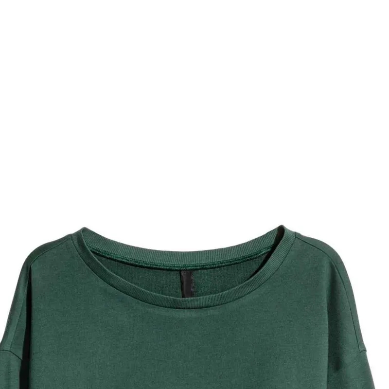 Printed Long Sleeve Crop Top 5