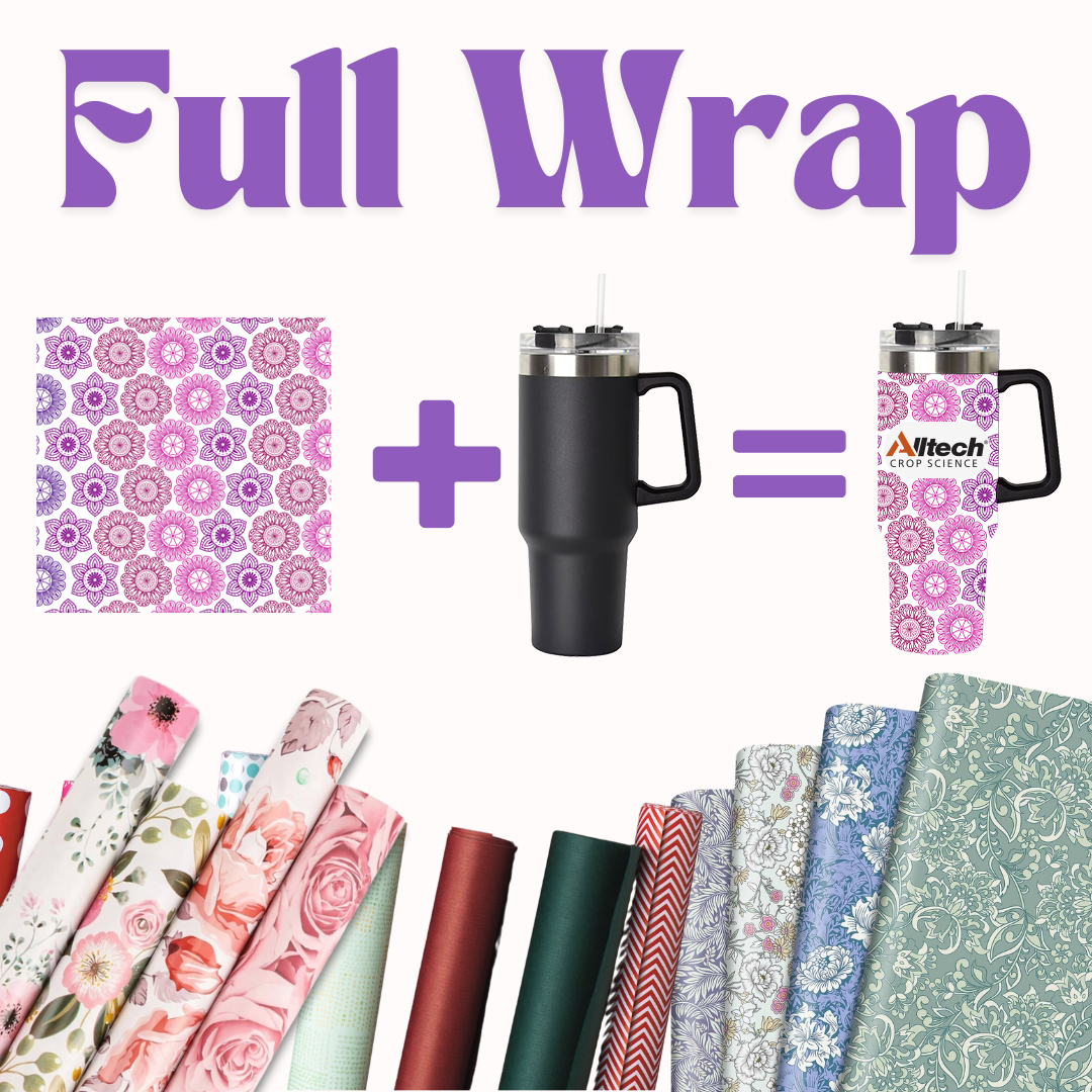 MaxImprint 20oz Stainless Steel Car Cup Tumbler with Lid Full Wrap Full Color Imprint Included 32