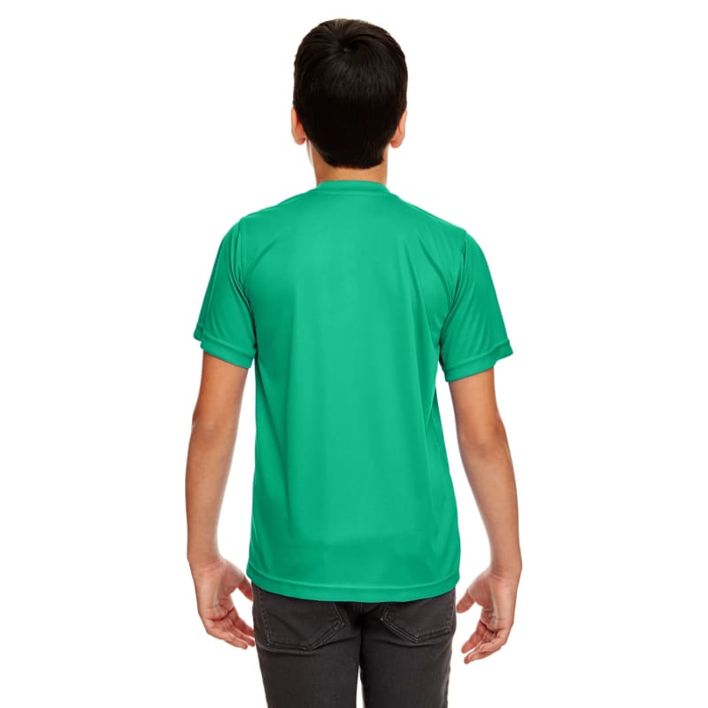 UltraClub Youth Cool & Dry Sport Performance Interlock T-Shirt 5