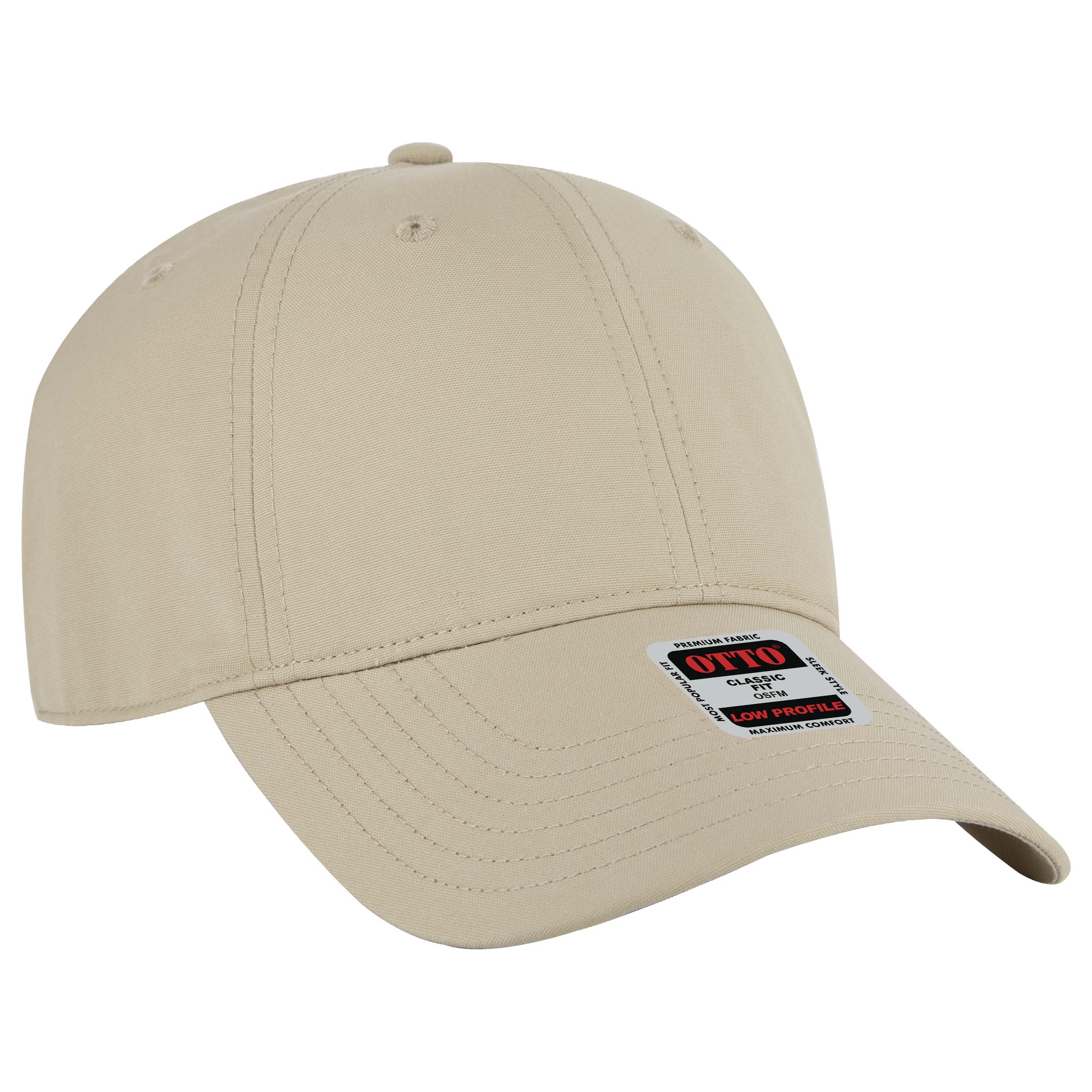 OTTO CAP® 6 Panel Low Profile Baseball Cap 1