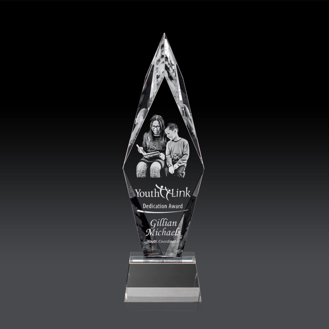 Manilow Award on Robson Base (3D) - Clear 4