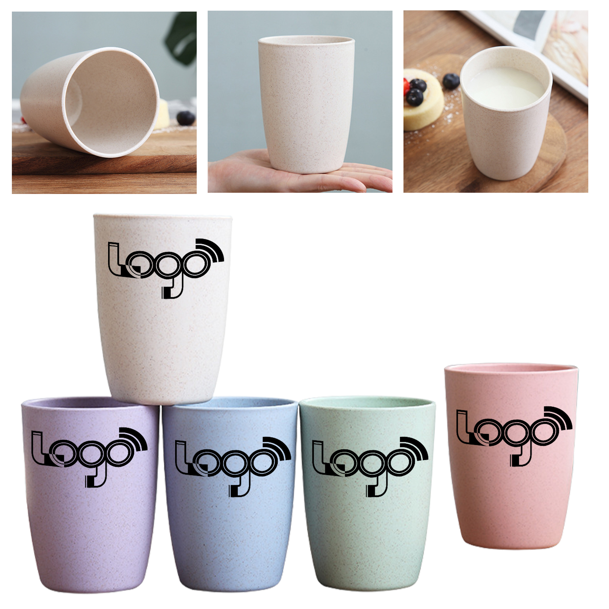 Eco-Friendly Wheat Straw Cup 2