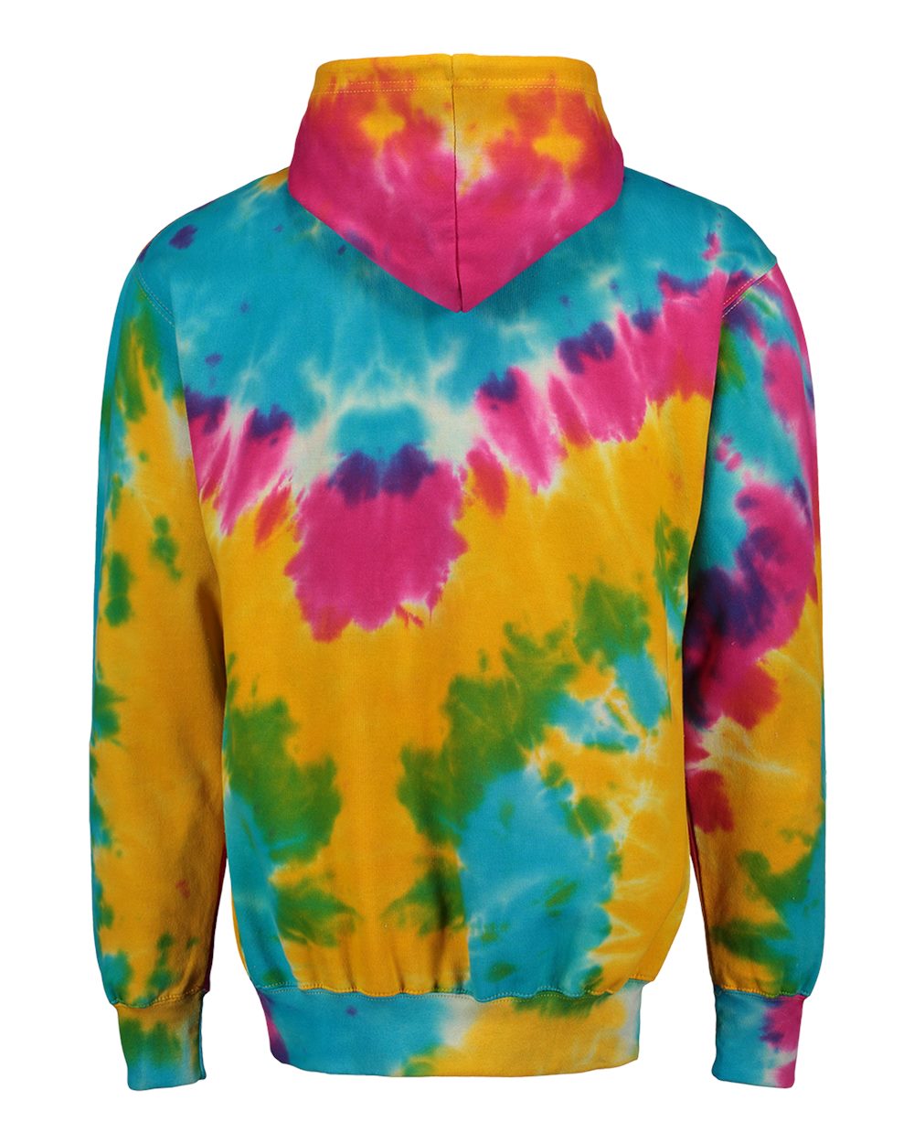 Unisex Classic Fleece Tie-Dye Hooded Sweatshirt - 1290 5