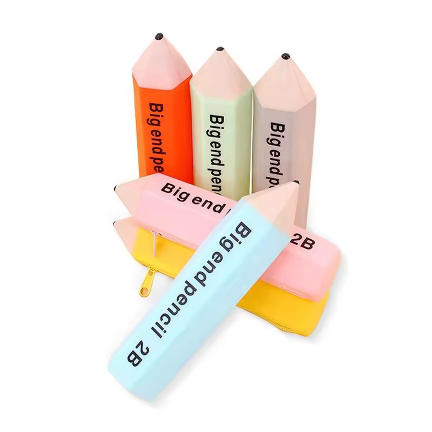 Pen Shape Silicone Pencil Case 2