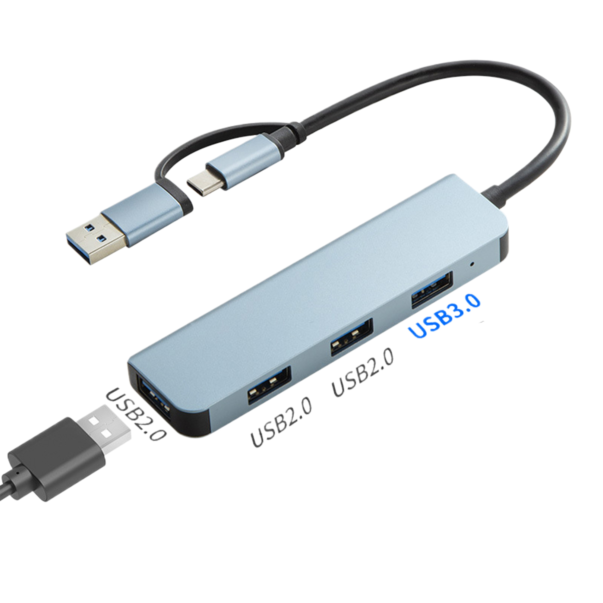 USB C Multiport Computer Hub Expansion 2