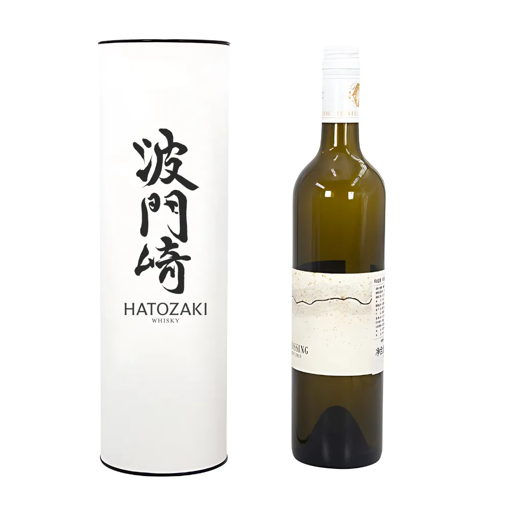 1-Bottle Tin Lid And Base Tube Wine Gift Box 2