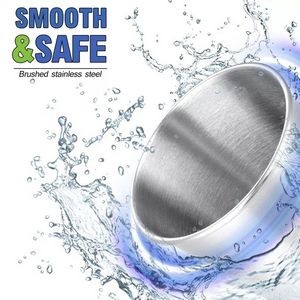 16 Oz.Single Wall Stainless Steel Pint Cup 1