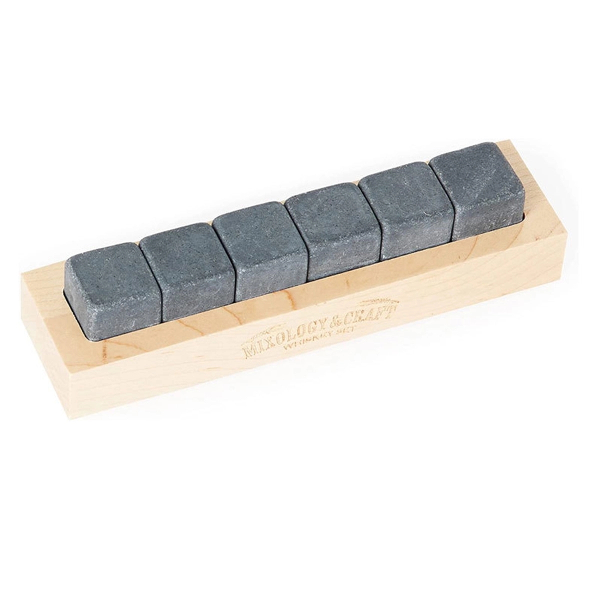 Custom Wooden Box Granite Ice Cubes Stones 6