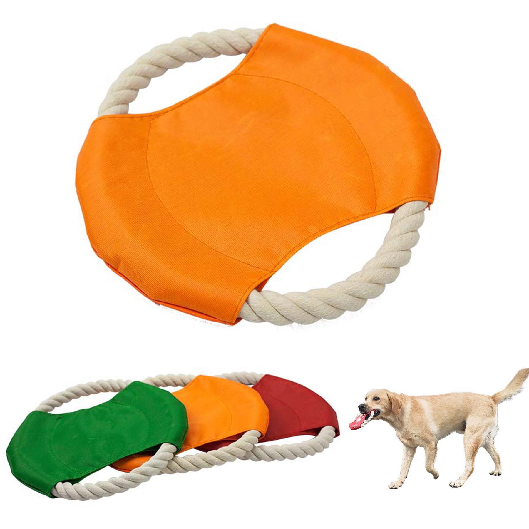 Pet Rope Flying Disc 1
