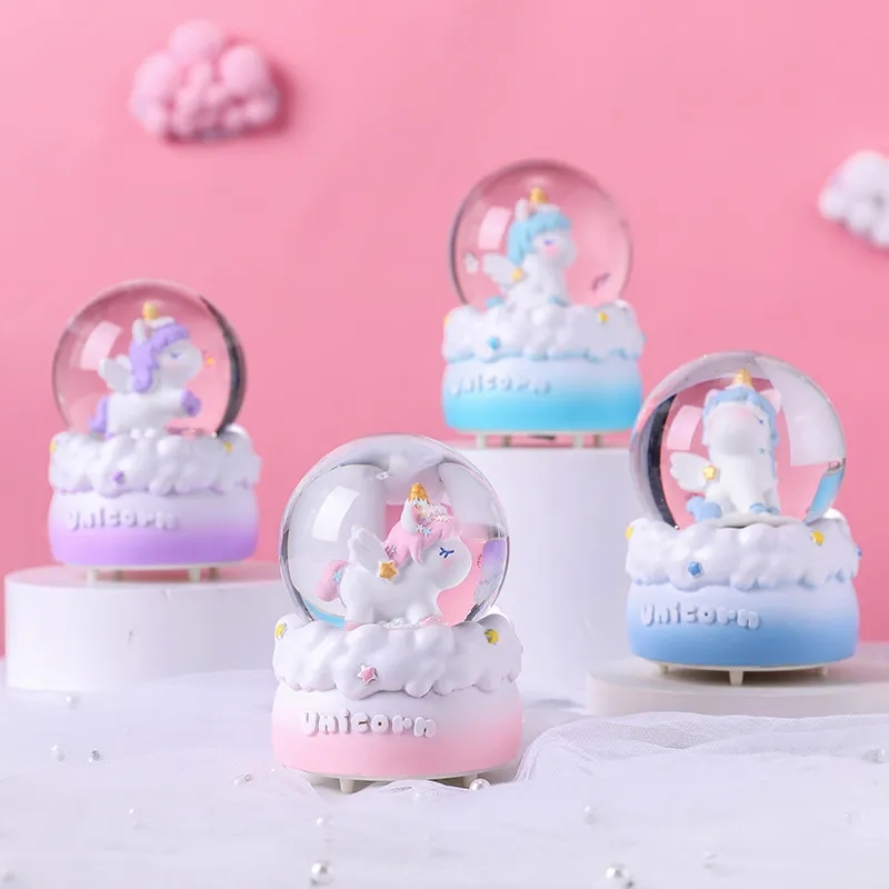Unicorn Luminous Trumpet Crystal Ball 5