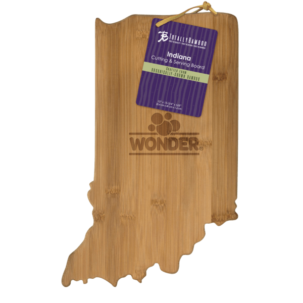 U.S. State Shaped Bamboo Cutting and Serving Boards 346