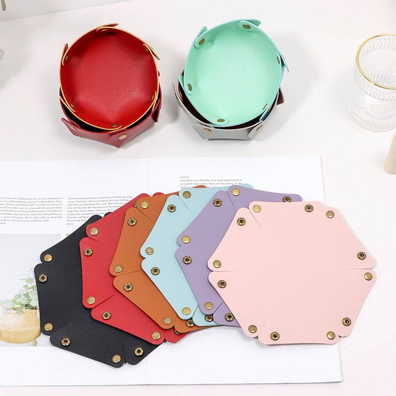 Snap-on folding circular storage 6