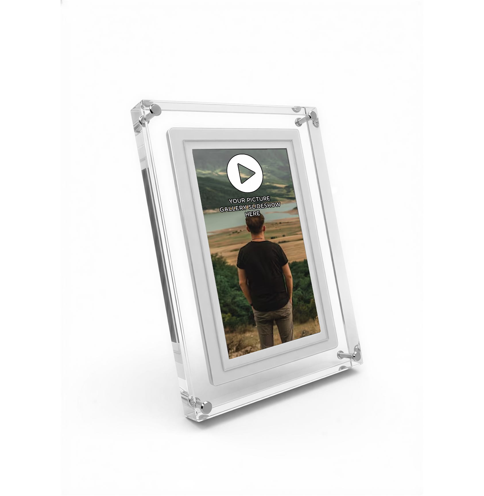 7 Inch Acrylic Digital Frame 4