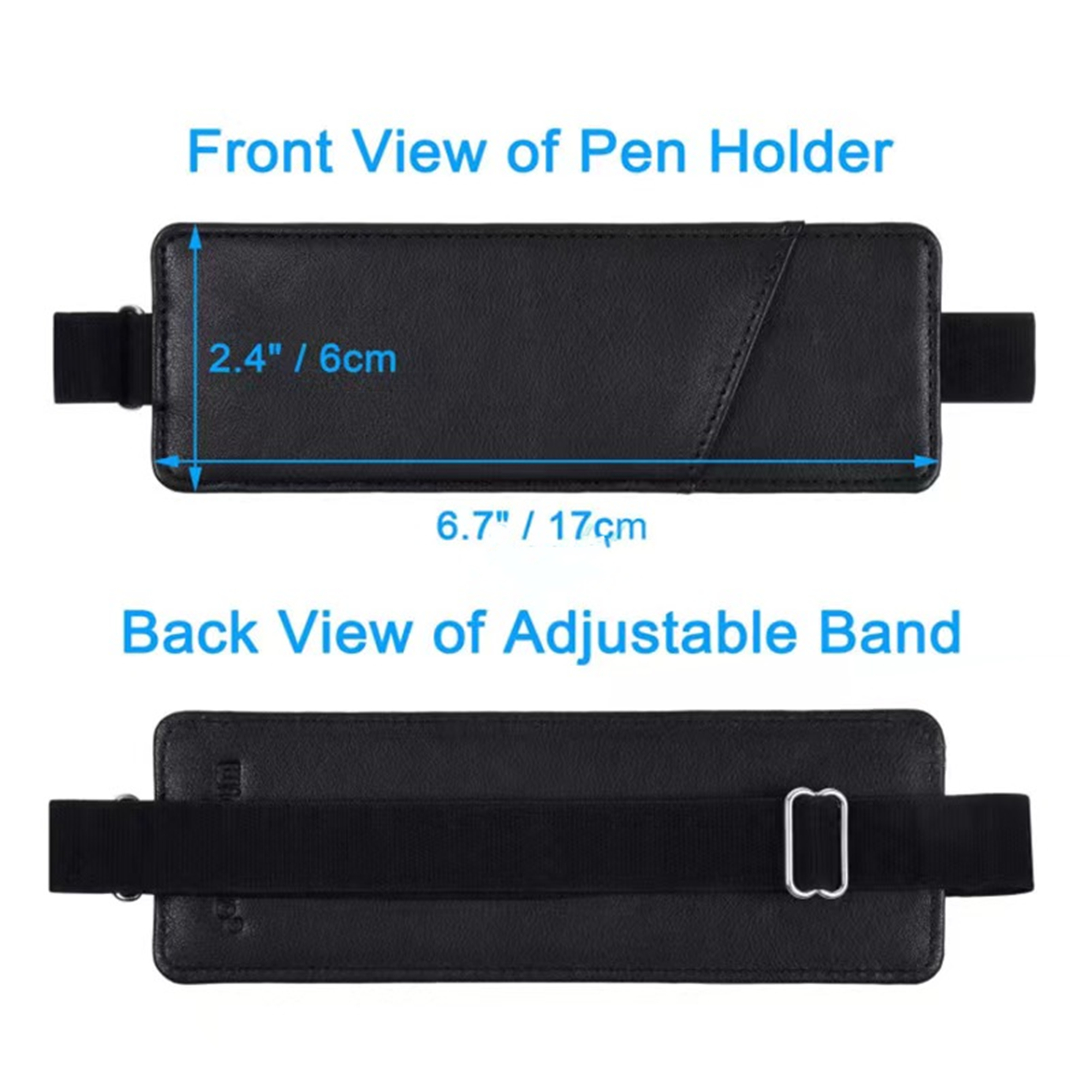Adjustable Elastic Band Pen Holder 2