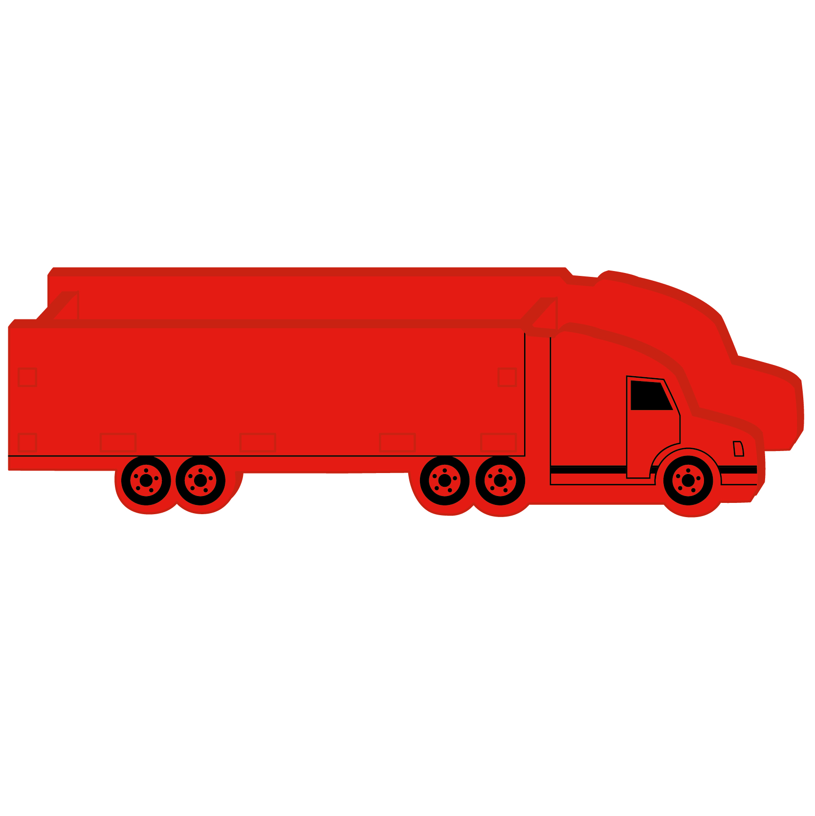 Semi Truck Desktop Caddy 19