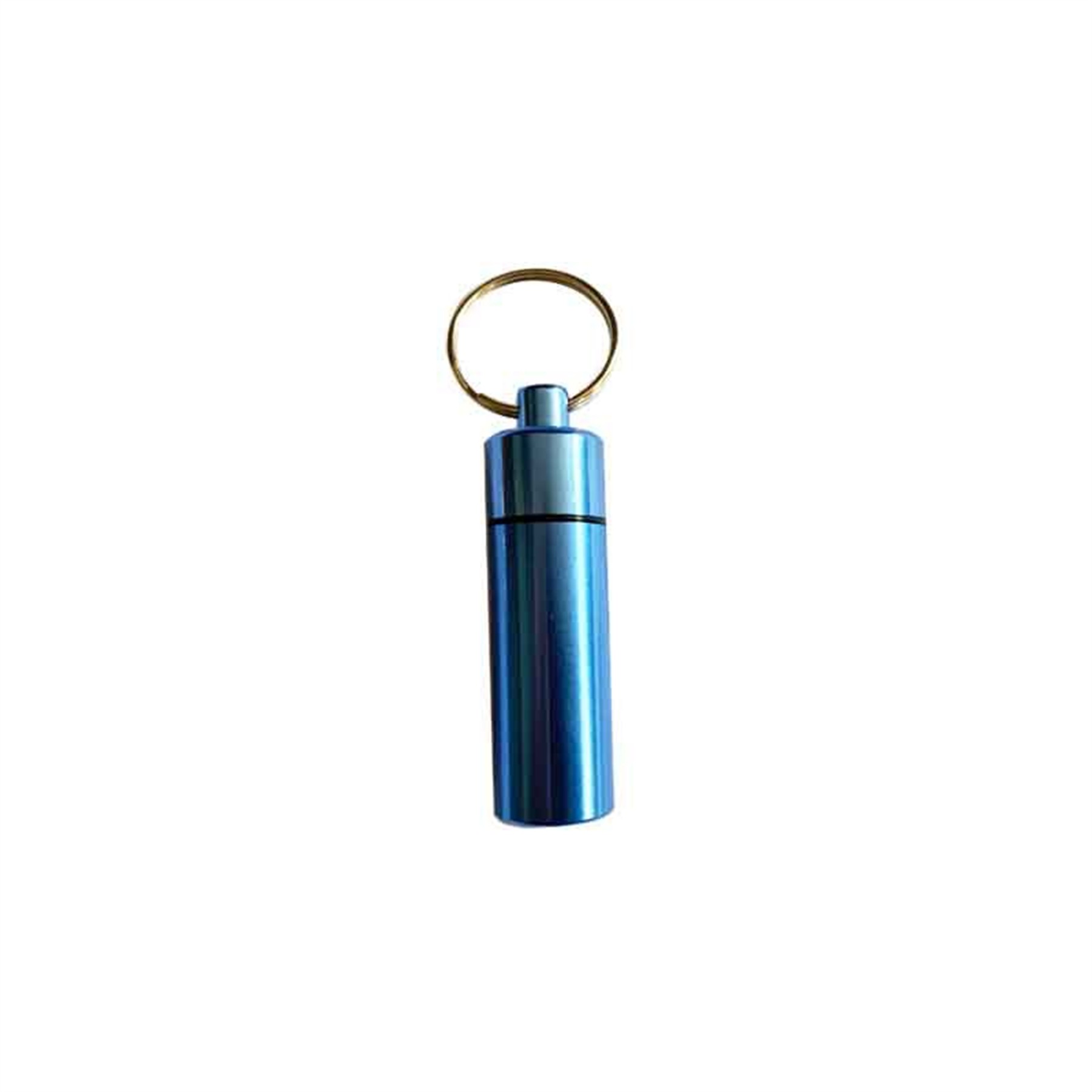 Waterproof Aluminum Pill Case w/Keychain 13