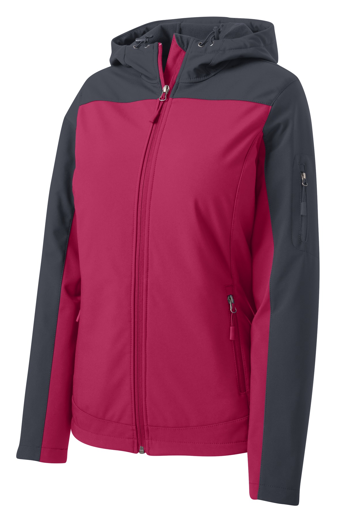Port Authority Women's Hooded Core Soft Shell Jacket. L335 26